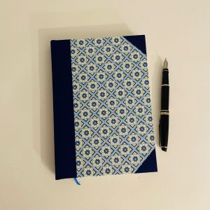 large journal blue tiles