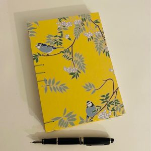 large coptic journal yellow bird