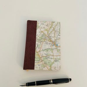 small map covered journal Upper Basildon