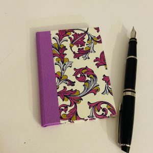 purple Florentine notebook