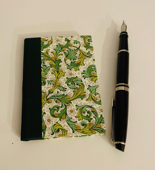 green florentine notebook