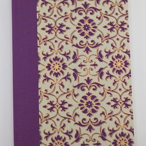 Large Purple Florentine Journal