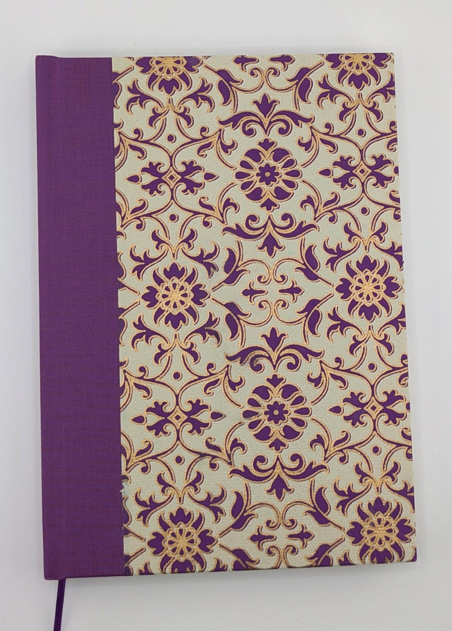 Large Purple Florentine Journal