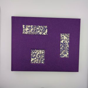 Purple Shimmer Photo Album Large