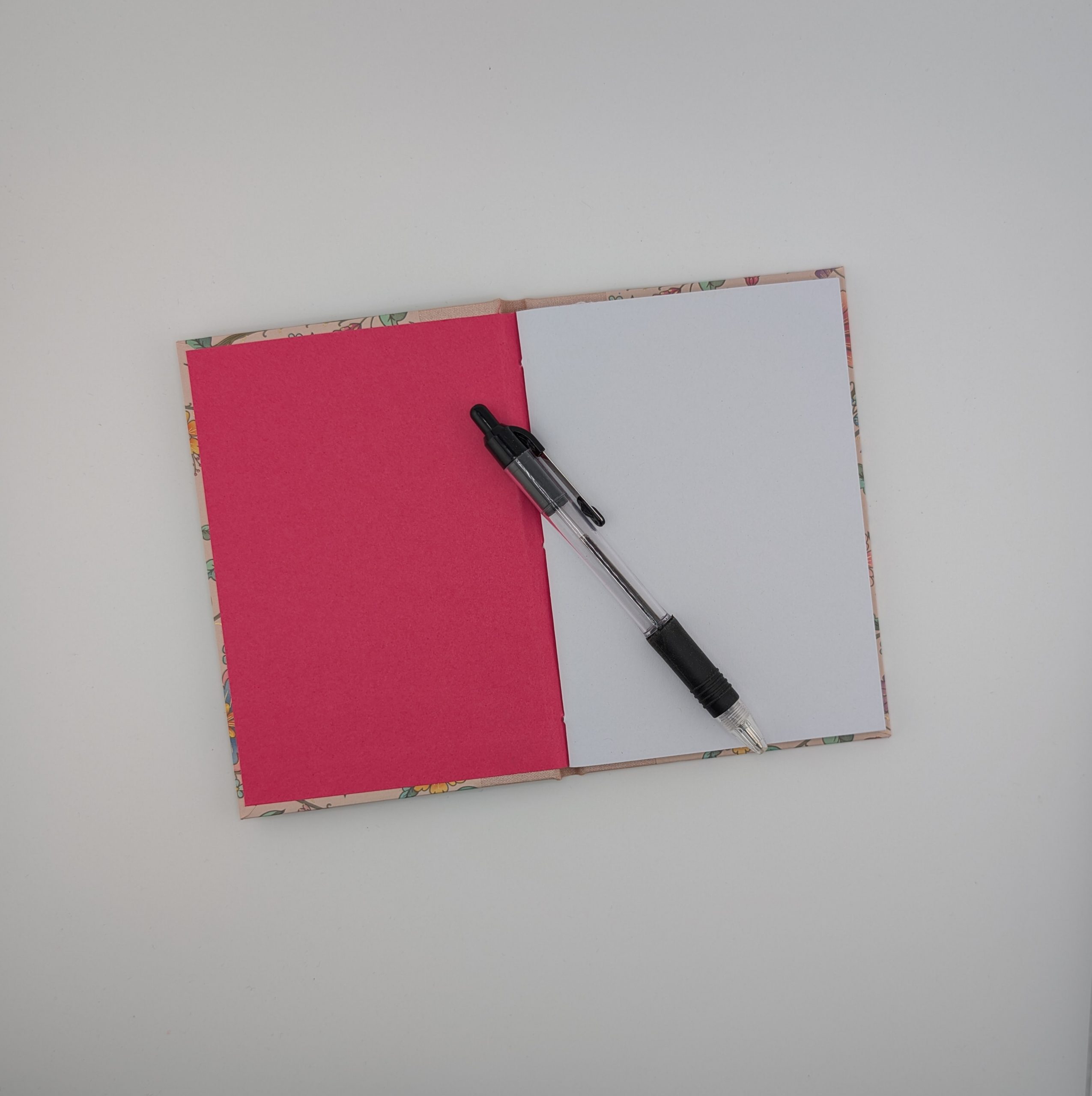 Pink Floral Vine Notebook - Image 3