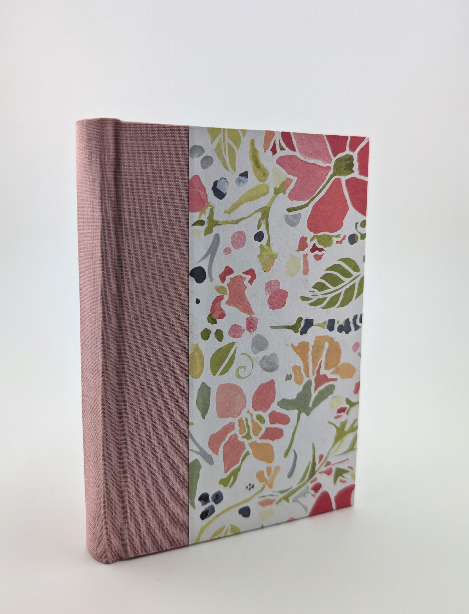 Pink stencil flower journal - Image 2