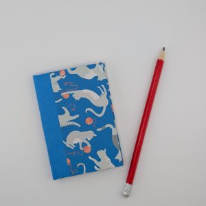 Pocket cats playing notebook