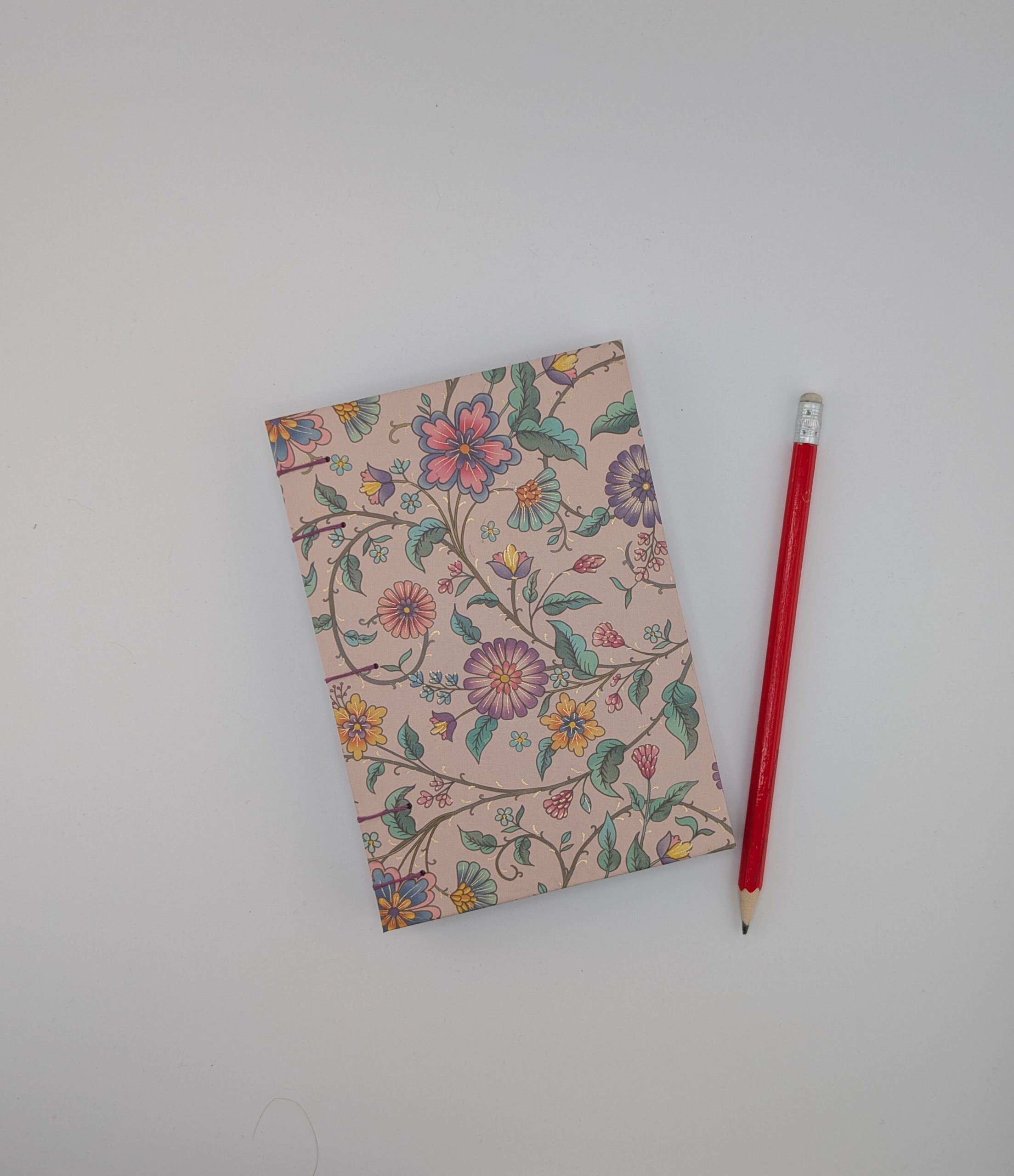 Pink floral vine Coptic Journal - Image 4