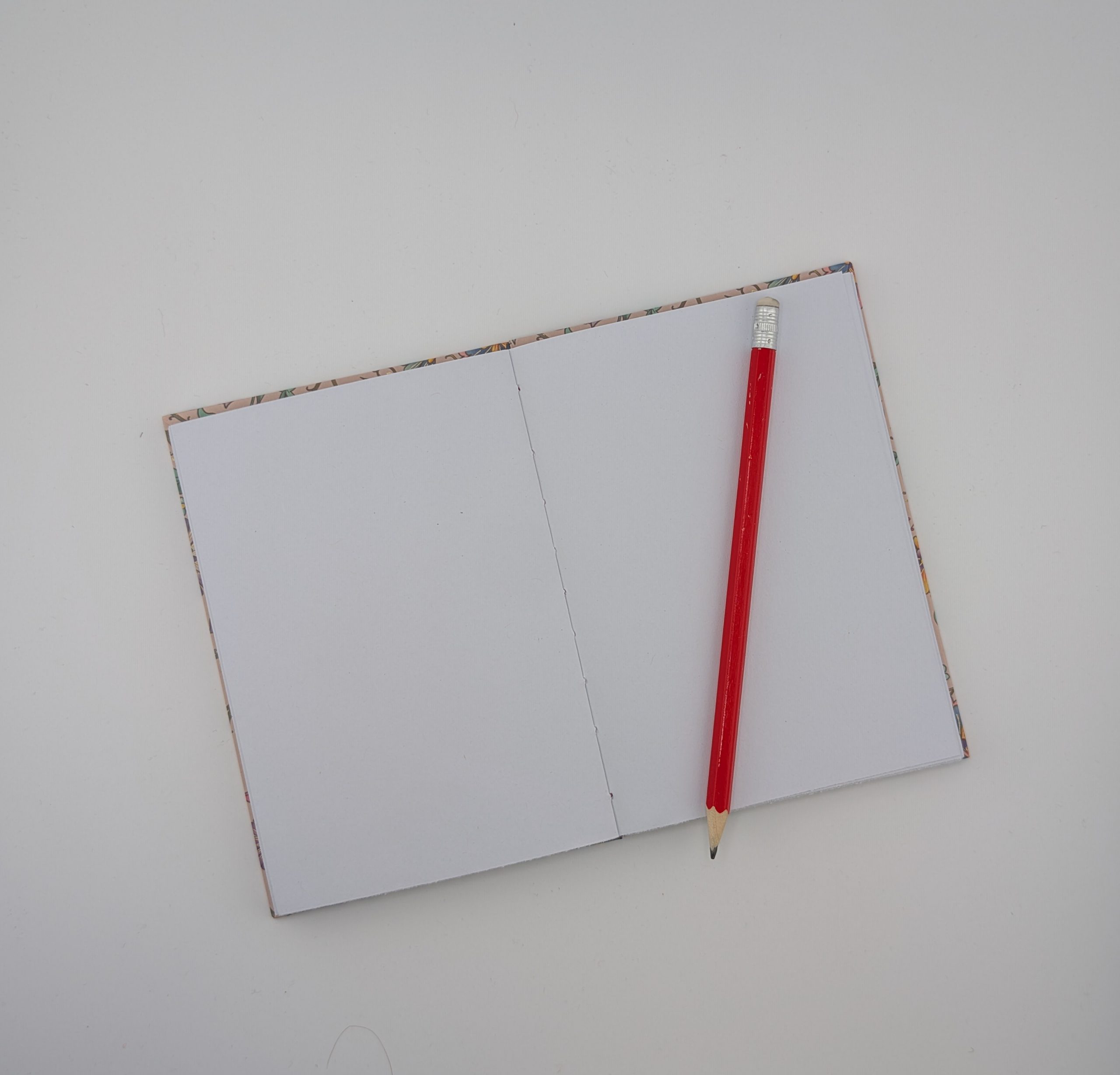 Pink floral vine Coptic Journal - Image 3