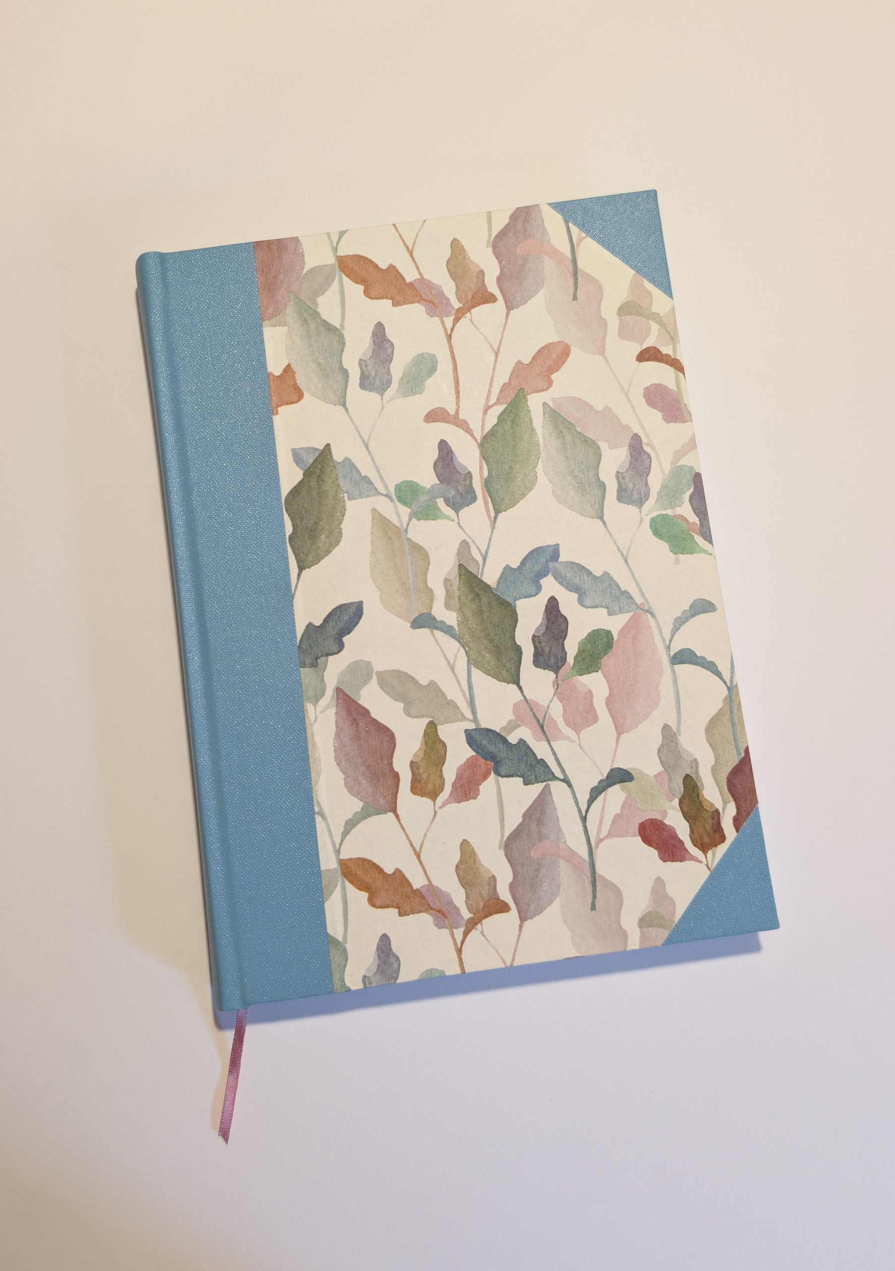 Large Journal Pastel Leaves